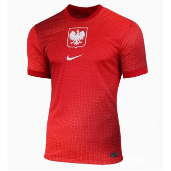 Polonia Maglia Gara Trasferta Repliche Europei 2024 Donna